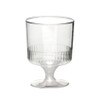 1W5 Dixie 5oz Plastic Wine Glass, One Piece 