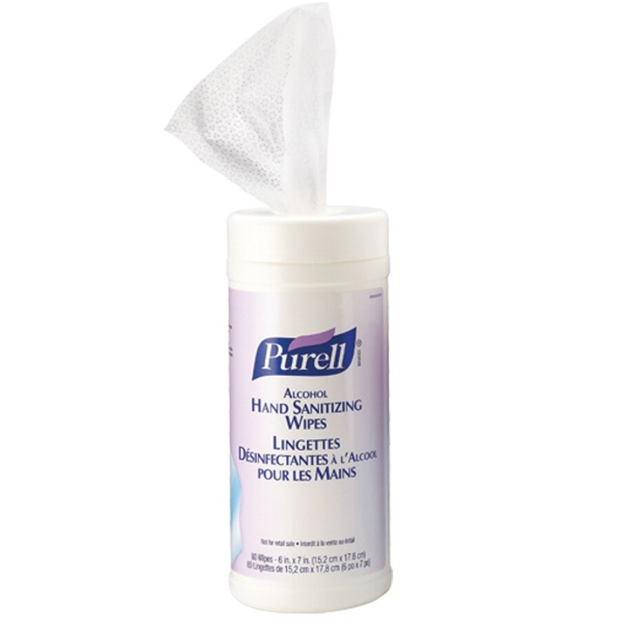 NexDay Supply 903012CAN00 PURELL Alcohol Hand Sanitizing Wipe, 80