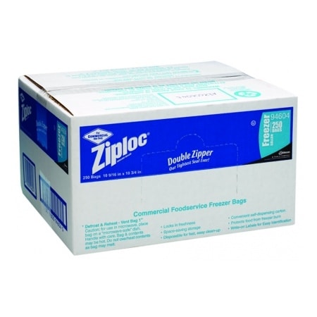 Ziploc 2 gallon freezer bags I used to always use the Ziploc Freezer bags with the double zipper (quart and gallon) to freeze and store food in the refrigerator and freezer. I recently started using the bags with the easy open tabs but the quality of the bags has really depreciated/5().