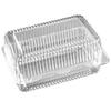  Clear Hinged Lunch Box