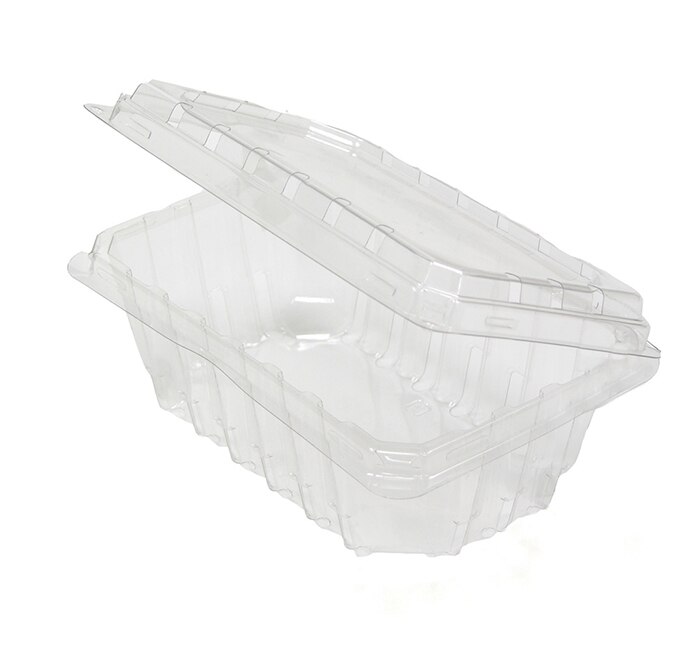 NexDay Supply YA9772360 1 LB Vented Produce Clamshell Container