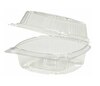 YCI810500000 POLYSTYRENE ONE COMPARTMENT 5 inch HINGED LID CONTAINER