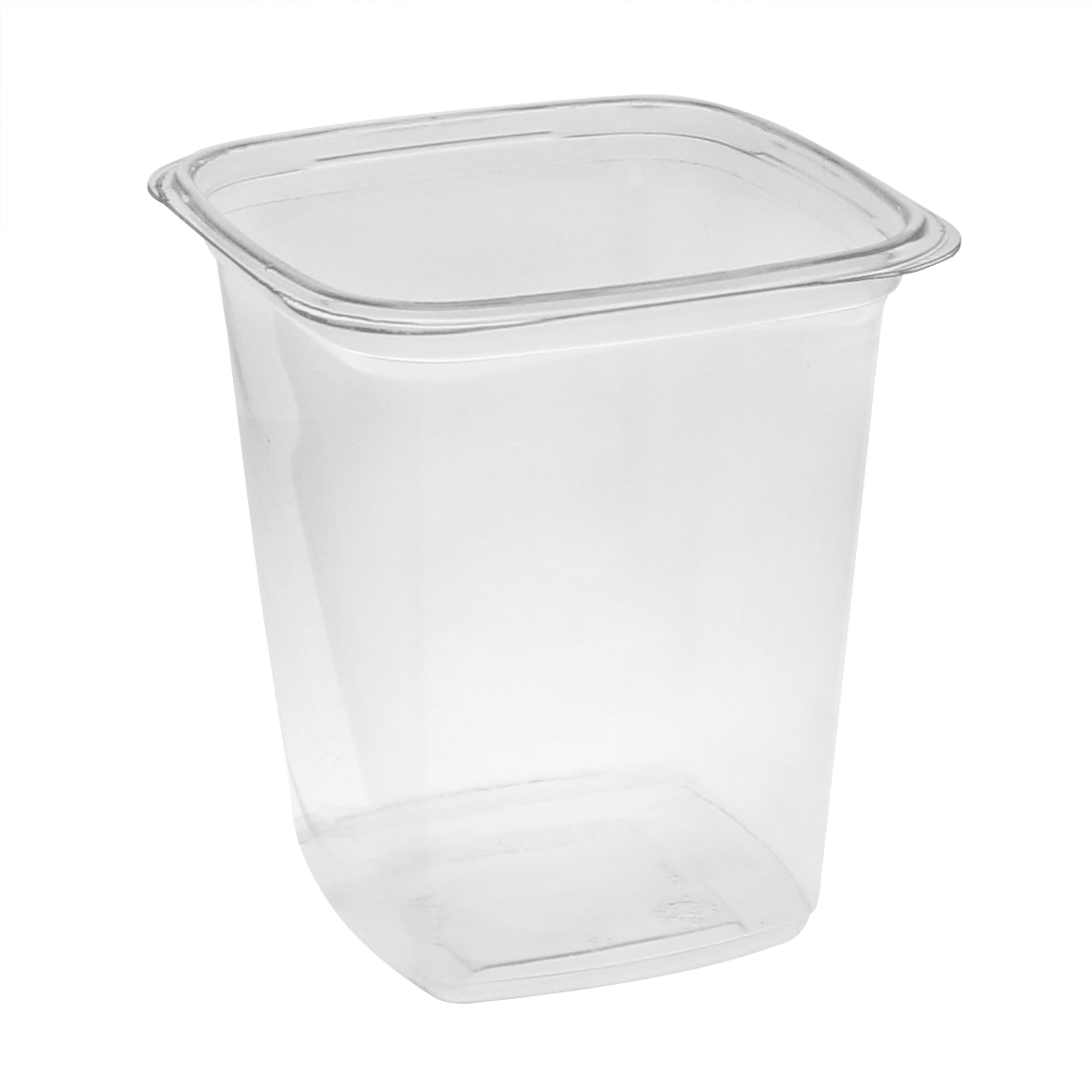 NexDay Supply Y4S32 32oz. Clear Square Plastic Deli Container