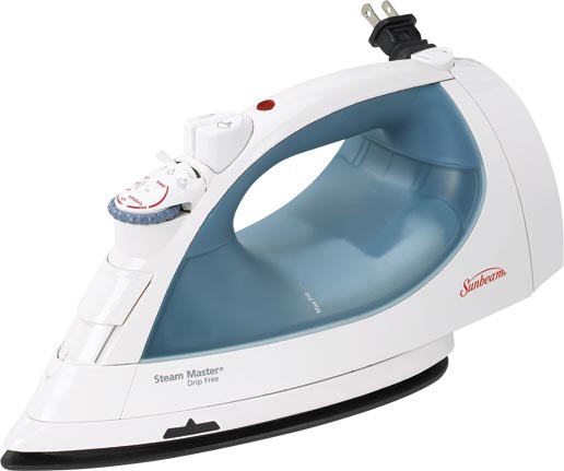 sunbeam retractable iron