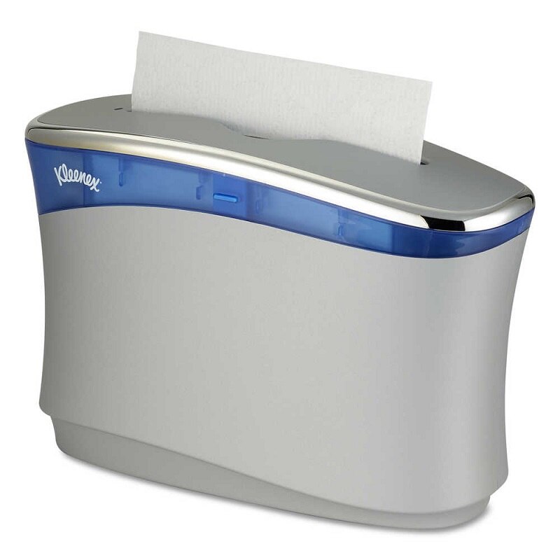 NexDay Supply 51904 Kleenex Reveal Countertop System Multifold Hand Towel Dispenser, Soft Grey