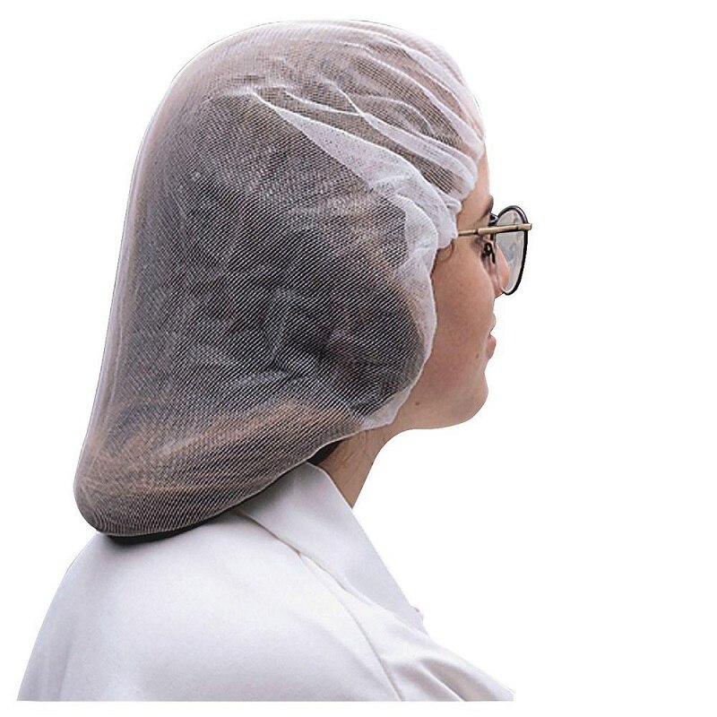 NexDay Supply Prime Source 21" Hair Net White Nylon, 1/8