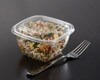 Small Square Bowl with Clear Dome Lid Combo