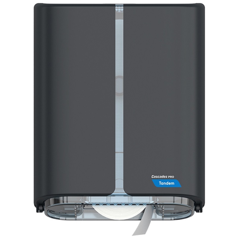 C382 Cascades PRO Tandem Jumbo Toilet Paper Dispenser, Single Roll