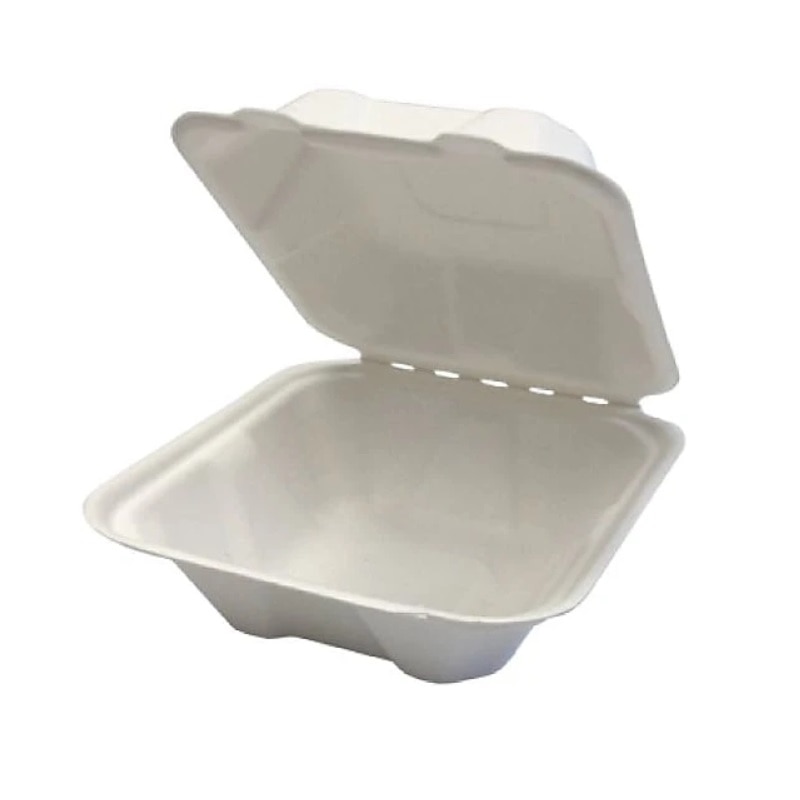 Foam Clamshell Takeout Containers Pulp Hinged Clamshell Containers
