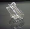  21527 SANDWICH WEDGE HINGED CONTAINER PETE, EXTRA LARGE